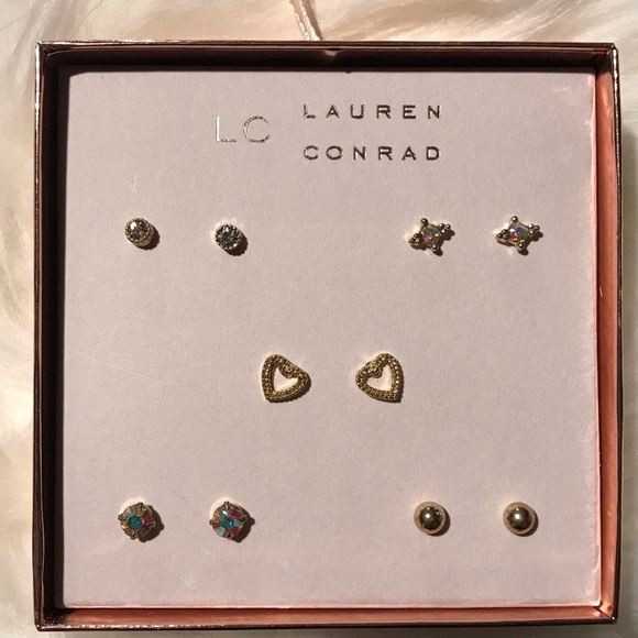 SOLD! LAUREN CONRAD EARRING STUDS - Picture 2 of 4
